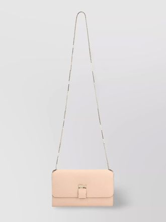 Valextra nolo calfskin shoulder bag chain