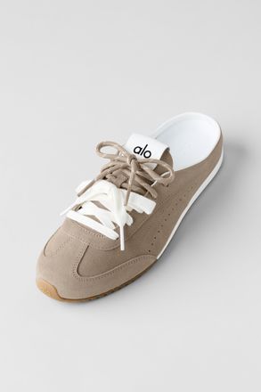 Alo Sunset Sneaker Mule in Gravel, Size: 9.5W