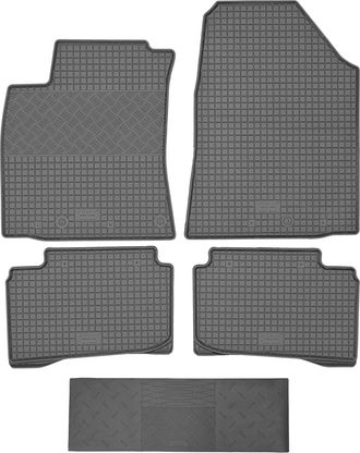 OEM Alfombrillas Rigum 904611 + Funda 900101 - Hyundai Ioniq Liftback Desde 2017 Hk Zona De Pies Delantera - Instalada
