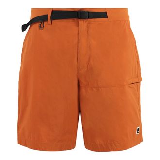 K-Way Korte Broeken, Heren, Oranje, S, Nylon, Taprinne Nylon Bermuda Shorts