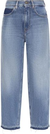 Pinko Estelle Jeans - Dames - Loose Fit Jeans - Blauw - W29 - Katoen - Jeans