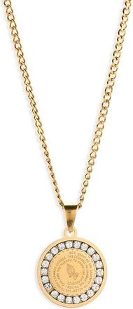 Bracha Prayer Pendant Necklace in Gold at Nordstrom