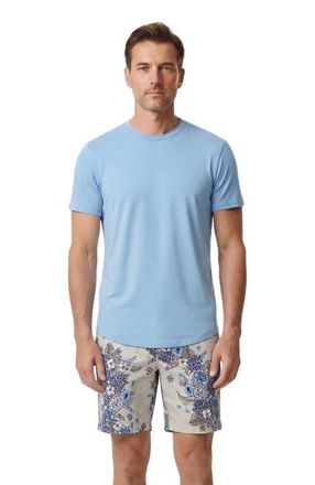 Lords of Harlech Clumped Floral Mens Flat Front Short in Clumped Floral Natural at Nordstrom, Size 33