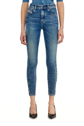 Diesel Skinny Jeans High Waist 1984 Slandy-High - Jeans - Woman - Blue