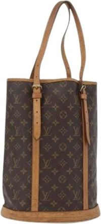 Louis Vuitton Pre-owned Bucket Bags, female, Brown, Size: ONE SIZE Pre-owned Bucket Bag