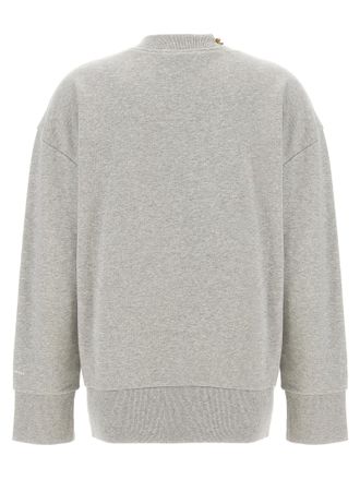 Stella McCartney Womens Gray Cotton Sweatshirt Clothing