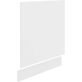 VCM Pannello anteriore VCM Mobili da cucina Larghezza 60 cm Lavastoviglie Pannello Lavastoviglie Lavastoviglie Frontale - Esilo (Bianco)