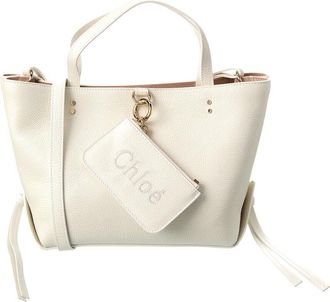Chlo&eacute; Sense Small East West Leather Tote