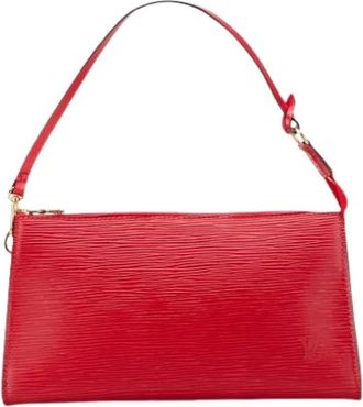 Louis Vuitton Pre-owned Shoulder Bags, female, Red, Size: ONE SIZE Pre-owned Leather louis-vuitton-bags