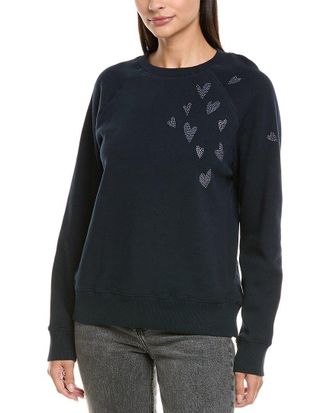 Zadig&Voltaire Strass Heart Sweatshirt