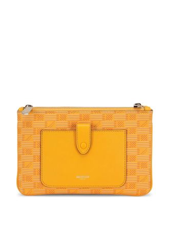 Moreau leather crossbody bag - Orange