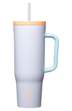 Corkcicle Cruiser 40-Ounce Insulated Tumbler with Handle in Rollerskate Date at Nordstrom