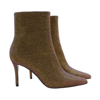 Versace Jeans Couture Heeled Boots, female, Yellow, Size: 8 US Pennytje Heeled Boots