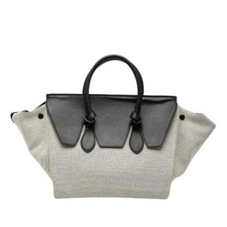 Celine Pre-owned Handbags, female, Gray, Size: ONE SIZE Pre-owned Tie Knot Handbag