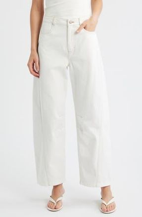 BOSS Wide Leg Pants in Open Wht at Nordstrom Rack, Size 18 (Similar To 14W)