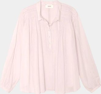 Xirena Womens Daisy Button Down Top In Ballet Slipper