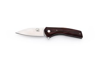 OEM Navaja Salamandra Serie Temis, Hoja B&ouml;hler N690 De 7,9 Cm, Mango Nogal Turco, Longitud Total 19 Cm, 303073
