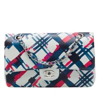 Chanel Pre-owned Double Flap Shoulder Bag - Dames - Pre-owned - Veelkleurig - Maat: ONE Size Leer