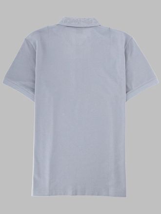 HUGO BOSS Cotton Elastane Polo Shirt - Gray