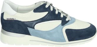 Mephisto Dames, Schoenen, Blauw, Maat: 38 1/2 EU Leer
