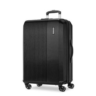 Samsonite Alliance SE Hardside 28 Checked Spinner in Bass Black at Nordstrom