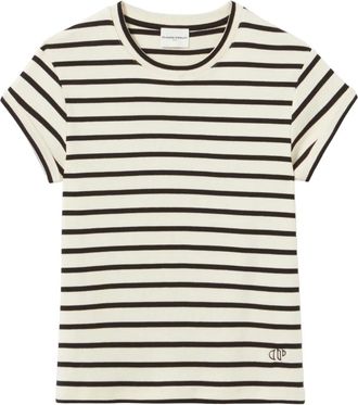 Claudie Pierlot T-shirt a righe - Bianco