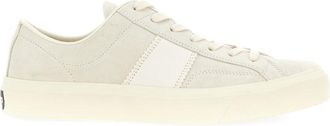 Tom Ford Sneaker In Suede-Uomo