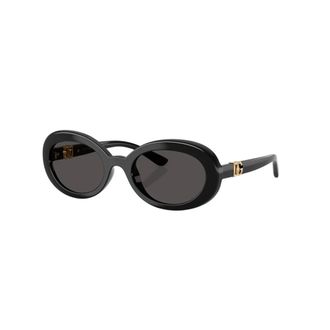 Dolce & Gabbana Sunglasses, unisex, Black, Size: 49 MM Oval Sunglasses
