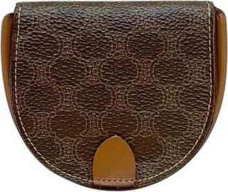 Celine Pre-owned Wallets, female, Brown, Size: ONE SIZE Pre-owned Plastic Wallet