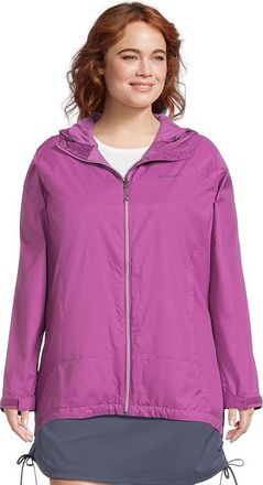 Columbia Plus Size Switchbacktm II Lined Long Jacket Womens Coat Razzle : 1X, Nylon