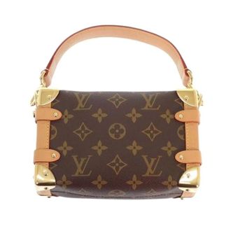 Louis Vuitton Pre-owned Side Trunk PM - Dames - Pre-owned - Bruin - Maat: ONE Size Leer