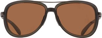 Oakley Split Time Prizm Black Pilot Ladies Sunglasses OO4129 412925 58