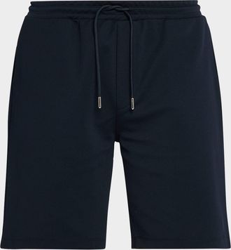 Reiss Men & apos;s Angus Textured Drawstring Shorts