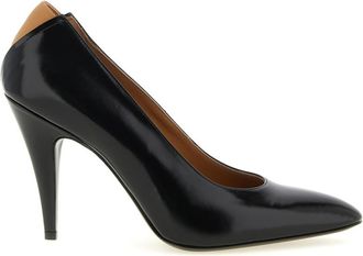 Jil Sander Black Alma Leather Pumps