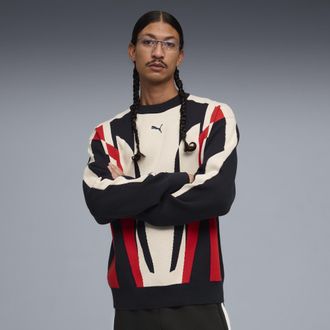 Puma Felpa T7 da uomo, Abbigliamento, Blu, XXL