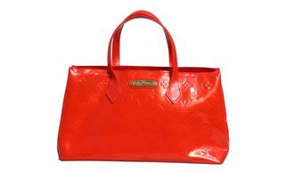 Louis Vuitton Red Monogram Vernis Wilshire Womens PM (Pre-Owned)