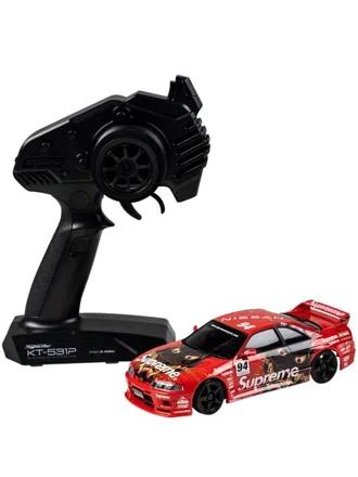 SUPREME x Kyosho Mini-Z Nissan Skyline Nismo R33 RC speelgoed - Rood