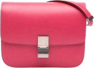 Celine Pre-owned Vintage Crossbody Bag - Dames - Vintage Schoudertas - Roze - ONE Size - Leer - Vintage