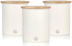 SWAN Nordic Set of 3 Cannisters in White at Nordstrom