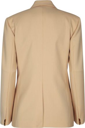 Elisabetta Franchi Womens Doppio Blazer Beige Blazers