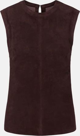 Stouls Miuccia suede top