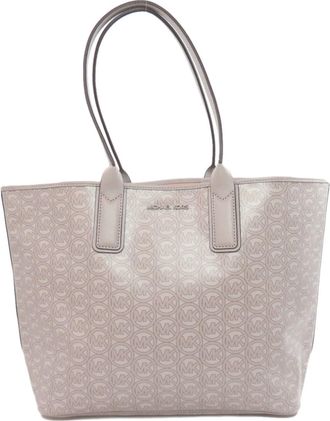 Michael Kors Gray Pvc Tote Bag (Pre-Owned)