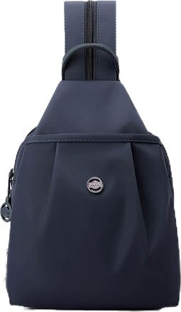 Generic 2026 Premium 3 in 1 Anti-Theft Travel Tote Bag Fashion Oxford Cloth Casual Backpack Women Messenger Sling Crossbody Chest Bag (Navy)