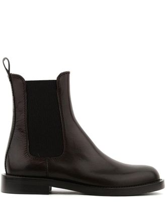 PAUL WARMER Stivaletti in pelle - Marrone