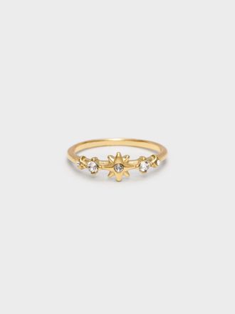 Charles & Keith Everest Crystal Star Ring