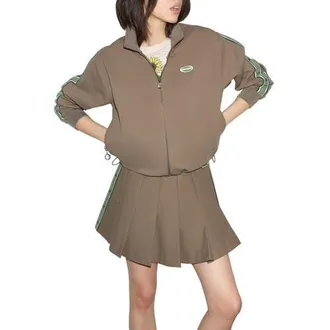 Converse Track Sweatshirt in Taupe at Nordstrom, Size X-Small