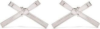 Marc Jacobs The Lingerie Bow Earrings in Silver at Nordstrom