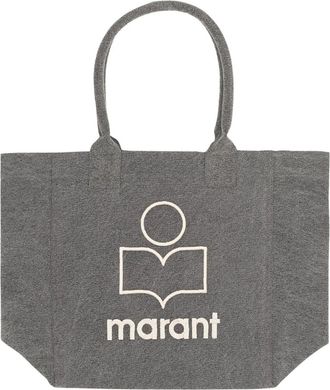 Isabel Marant Yenky Petit Tote - Dames - Shoppers - Grijs - ONE Size - Katoen - Tassen