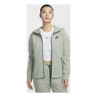 Nike (WMNS) Nike Sportswear Tech Fleece Windrunner Full-Zip Hoodie Asia Sizing Jade Horizon FB8339-370