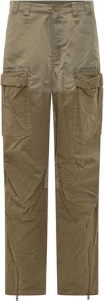 Diesel Broeken - Dames - Straight fit broeken - Bruin - S - Broeken